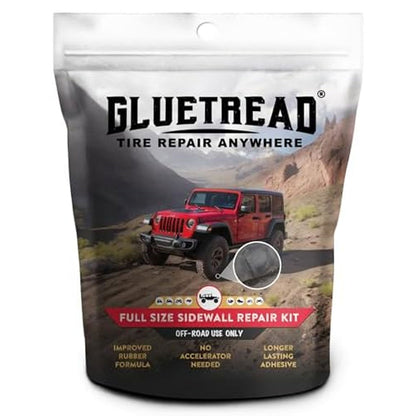 GLUETREAD Full Size Sidewall repair kit GTVA028A