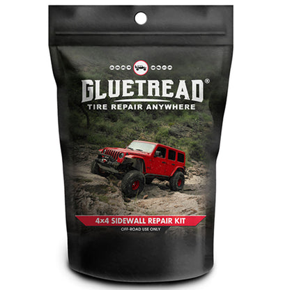 GLUETREAD 4X4 Sidewall Repair Kit: GTVA022A